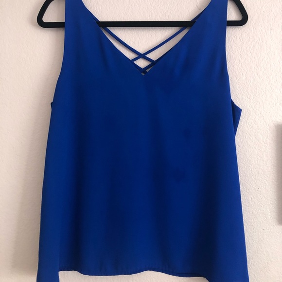 Blue Express Tank Top - Picture 1 of 3